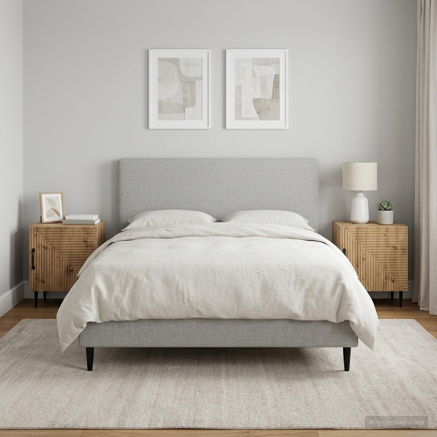 vidaXL Bedside Cabinet 2 pcs Artisan Oak 43 x 34.5 x 50 cm