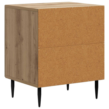 vidaXL Bedside Cabinet 2 pcs Artisan Oak 43 x 34.5 x 50 cm