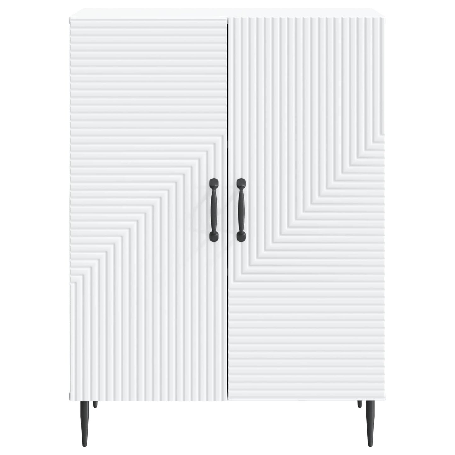 vidaXL Sideboard White 66 x 34.5 x 89.5 cm Engineered Wood