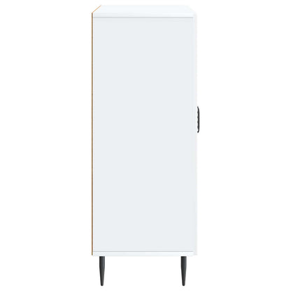 vidaXL Sideboard White 66 x 34.5 x 89.5 cm Engineered Wood