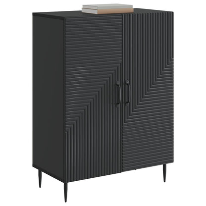 vidaXL Sideboard Black 66 x 34.5 x 89.5 cm Engineered Wood