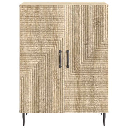 vidaXL Sideboard Sonoma Oak 66 x 34.5 x 89.5 cm Engineered Wood