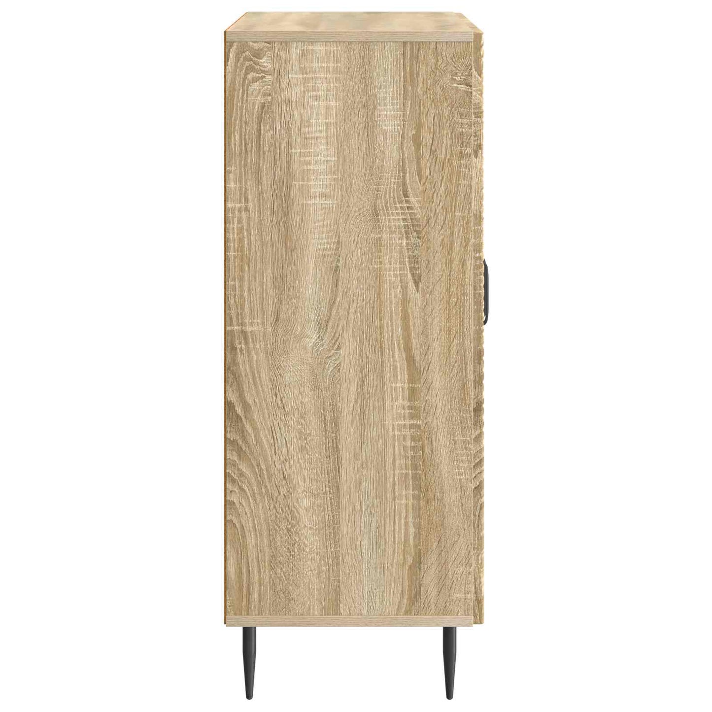 vidaXL Sideboard Sonoma Oak 66 x 34.5 x 89.5 cm Engineered Wood