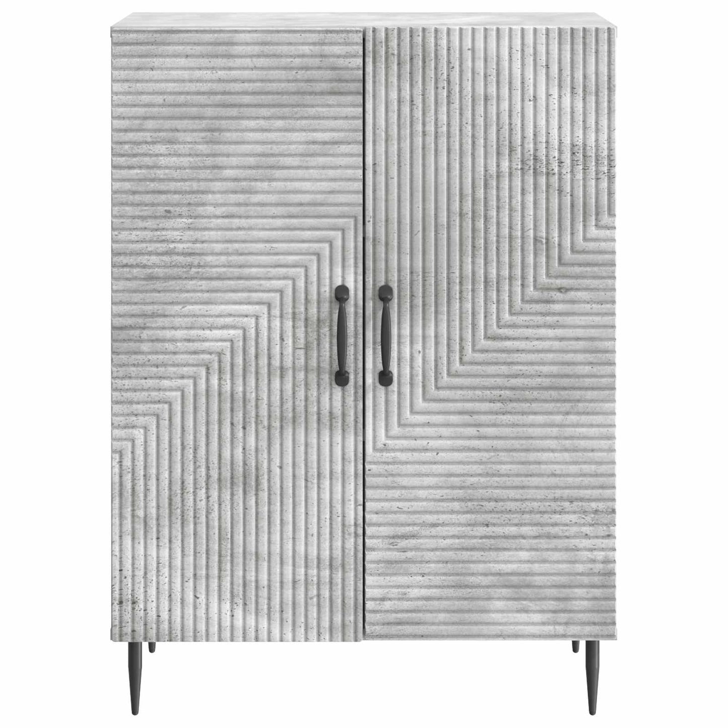 vidaXL Sideboard Concrete Grey 66 x 34.5 x 89.5 cm Engineered Wood