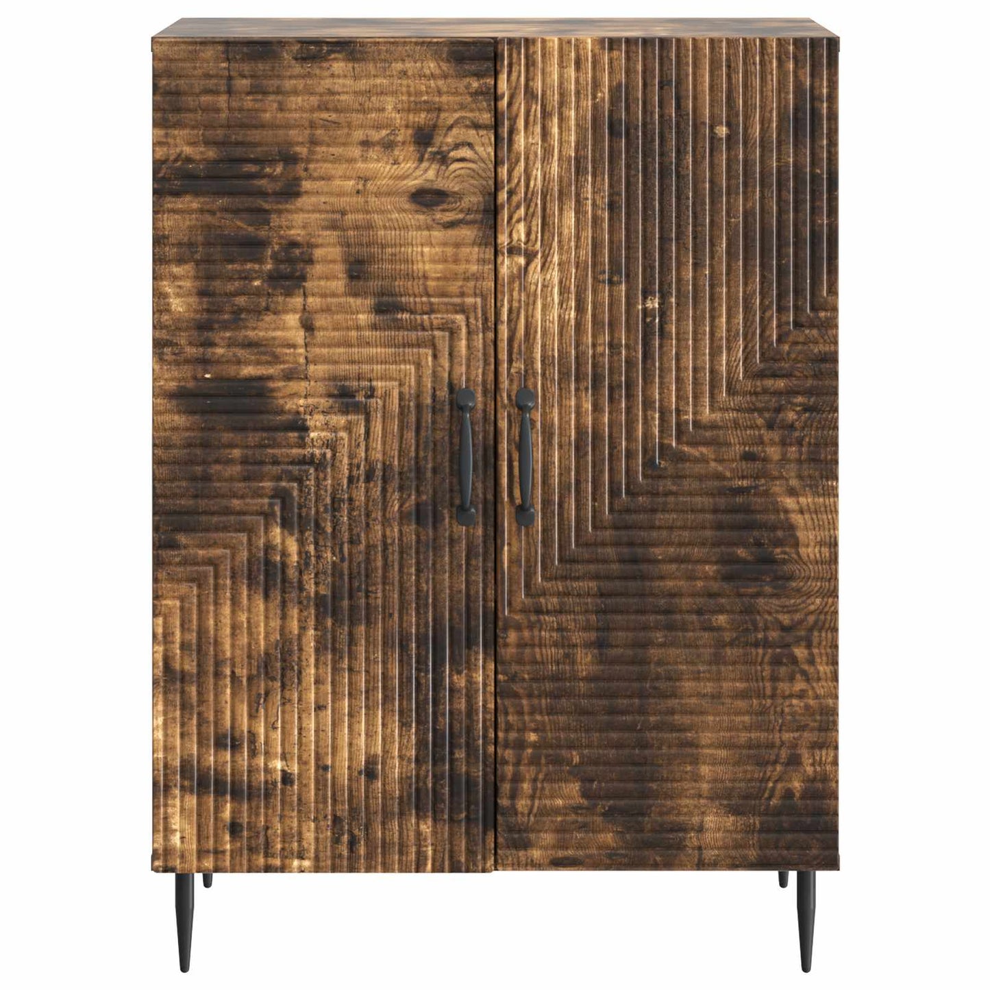 vidaXL Sideboard Smoked Oak 66 x 34.5 x 89.5 cm Engineered Wood