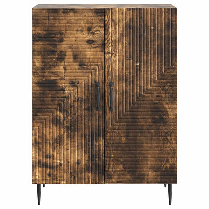 vidaXL Sideboard Smoked Oak 66 x 34.5 x 89.5 cm Engineered Wood