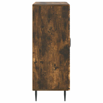 vidaXL Sideboard Smoked Oak 66 x 34.5 x 89.5 cm Engineered Wood