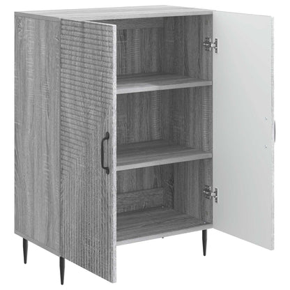 vidaXL Sideboard Grey Sonoma 66 x 34.5 x 89.5 cm Engineered Wood