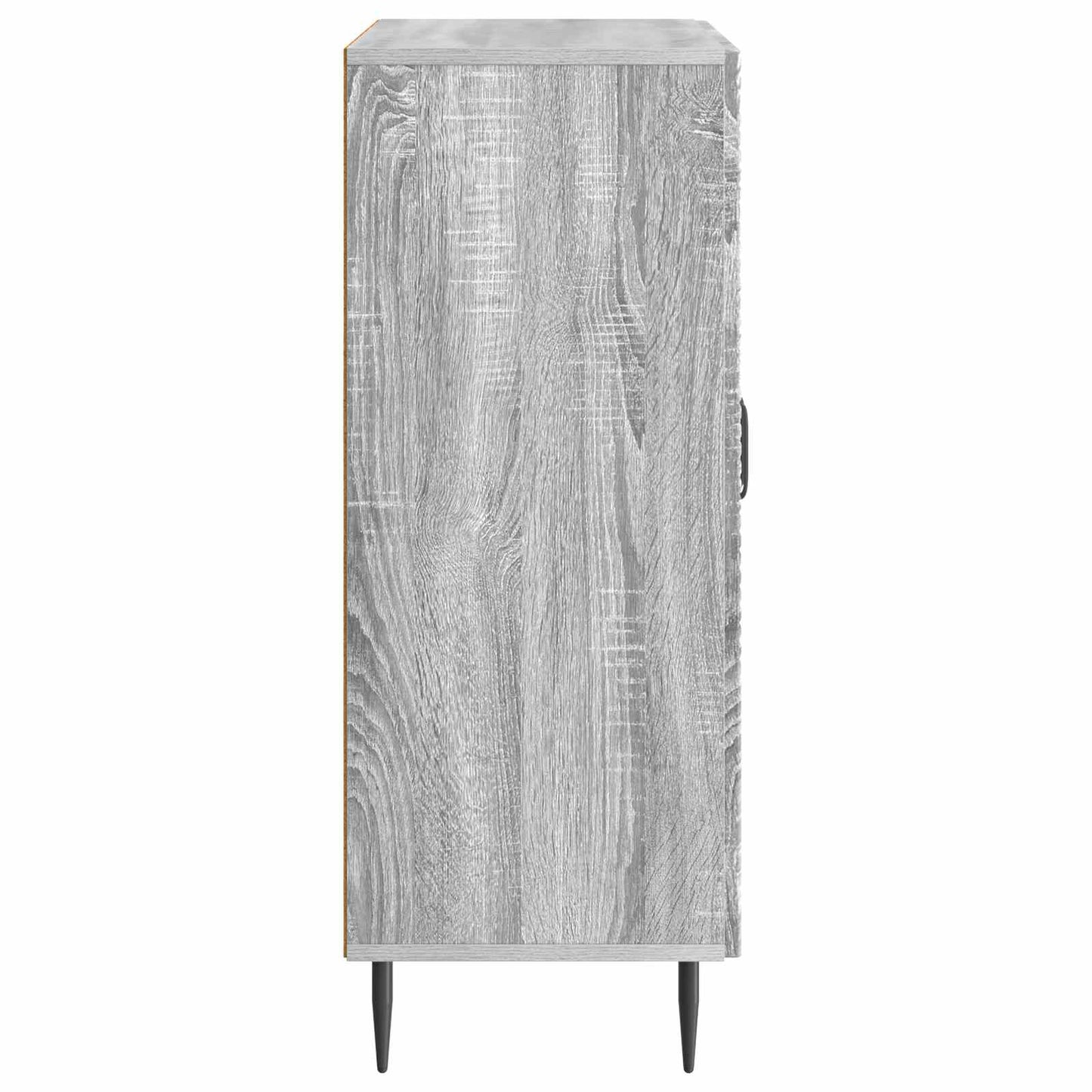 vidaXL Sideboard Grey Sonoma 66 x 34.5 x 89.5 cm Engineered Wood