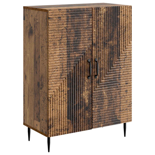 vidaXL Sideboard Old Wood 66 x 34.5 x 89.5 cm Engineered Wood