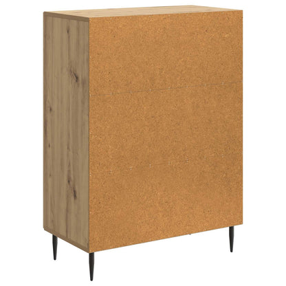 vidaXL Sideboard Artisan Oak 66 x 34.5 x 89.5 cm Engineered Wood