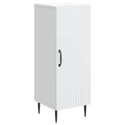 vidaXL Sideboard White 33 x 34.5 x 89.5 cm Engineered Wood