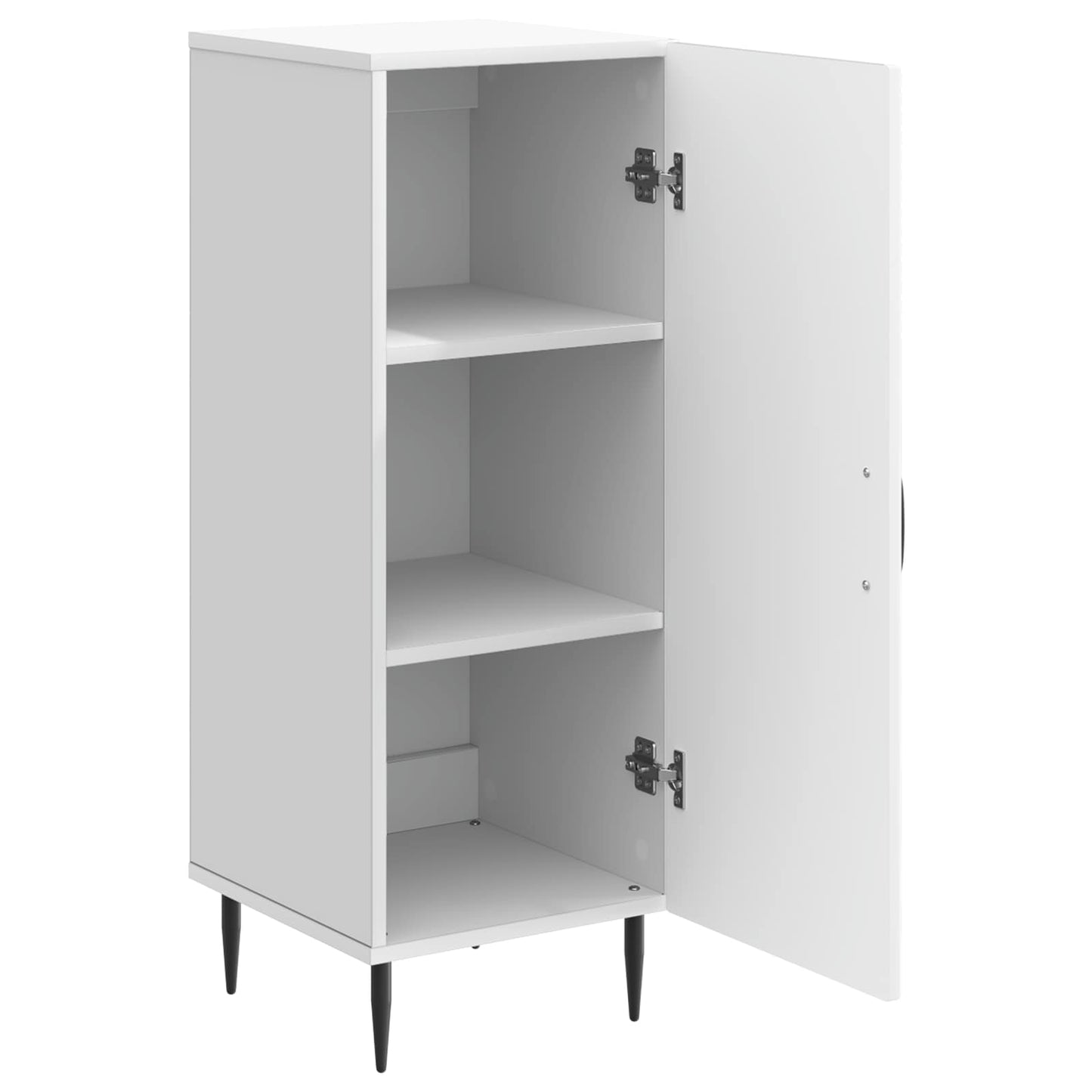 vidaXL Sideboard White 33 x 34.5 x 89.5 cm Engineered Wood