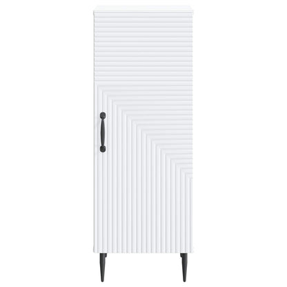 vidaXL Sideboard White 33 x 34.5 x 89.5 cm Engineered Wood