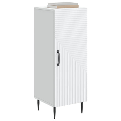 vidaXL Sideboard White 33 x 34.5 x 89.5 cm Engineered Wood