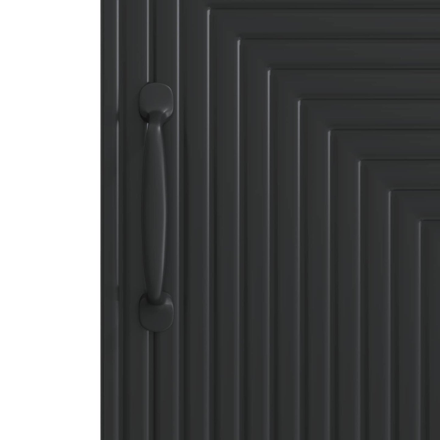 vidaXL Sideboard Black 33 x 34.5 x 89.5 cm Engineered Wood