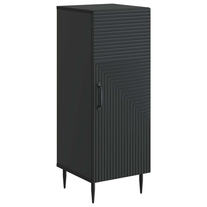 vidaXL Sideboard Black 33 x 34.5 x 89.5 cm Engineered Wood