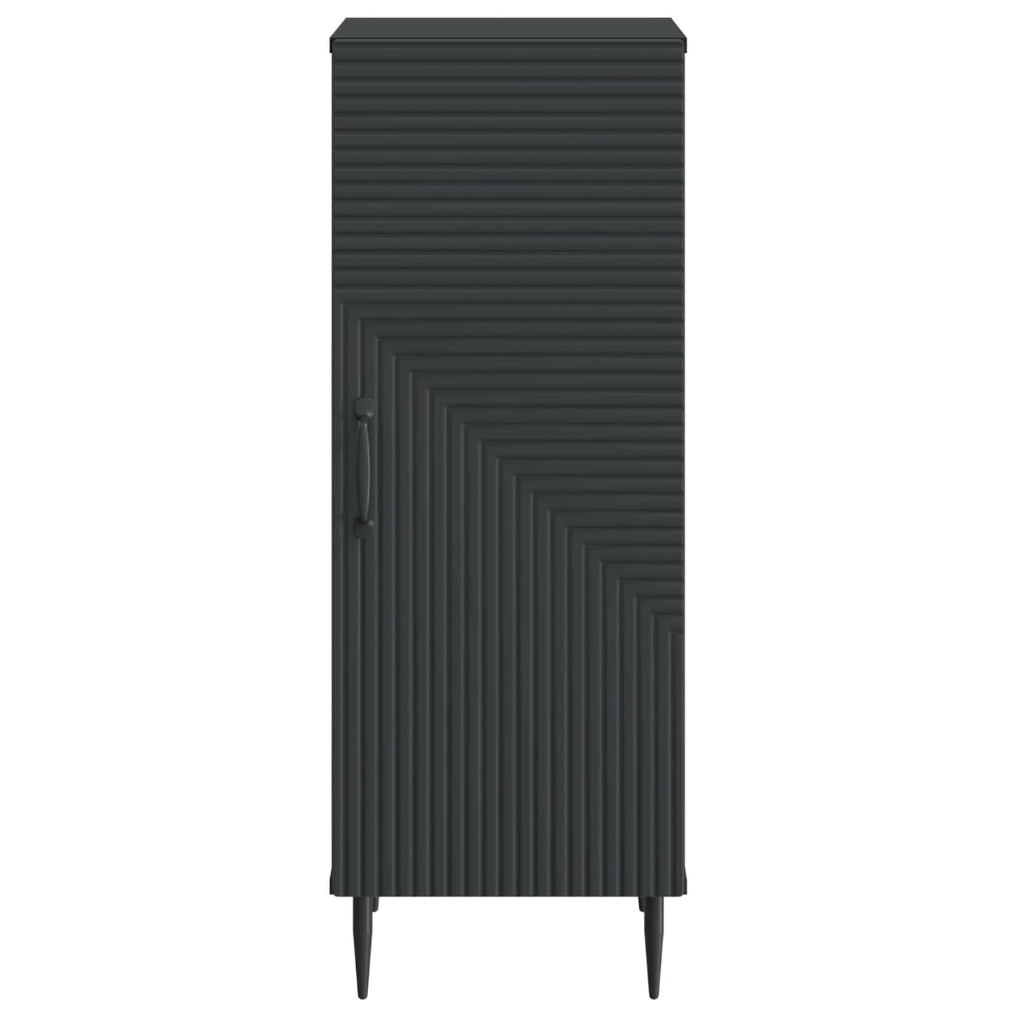 vidaXL Sideboard Black 33 x 34.5 x 89.5 cm Engineered Wood