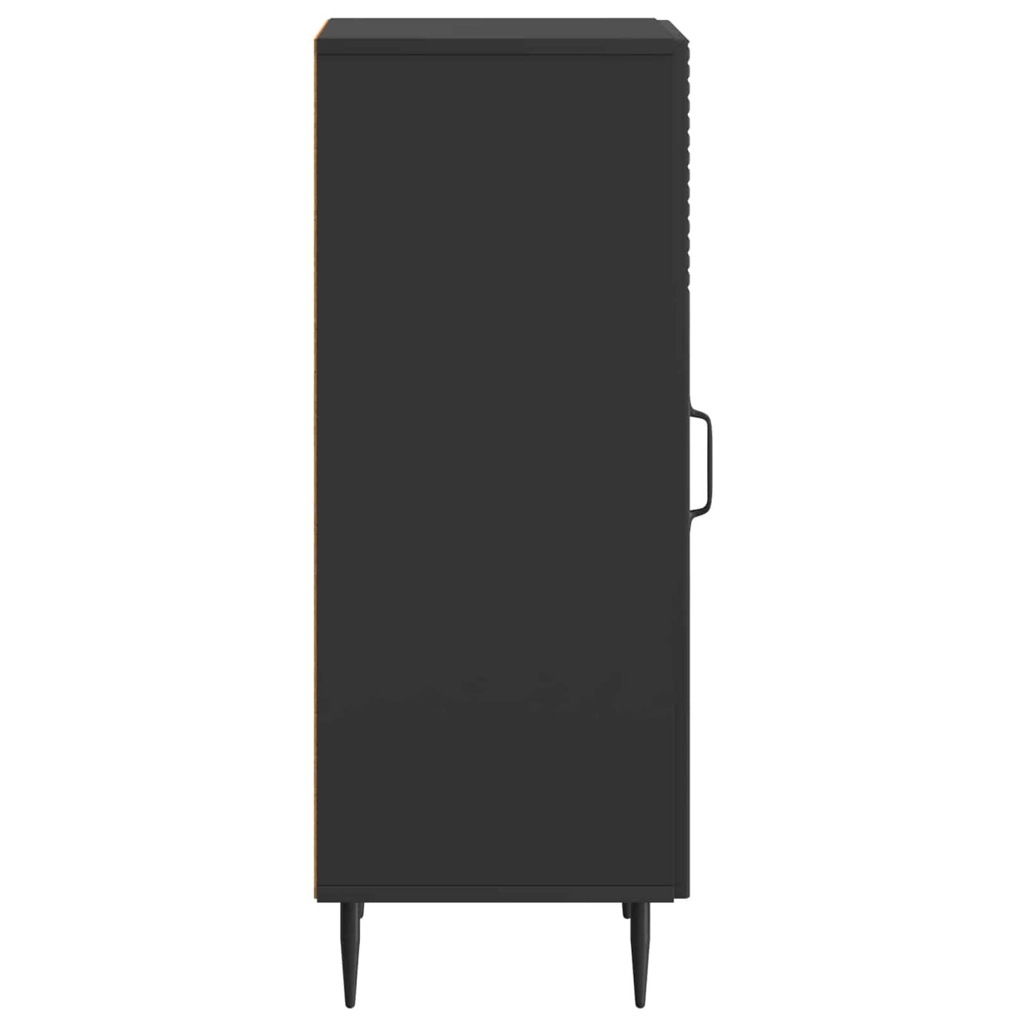 vidaXL Sideboard Black 33 x 34.5 x 89.5 cm Engineered Wood
