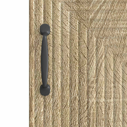 vidaXL Sideboard Sonoma Oak 33 x 34.5 x 89.5 cm Engineered Wood
