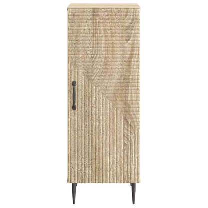 vidaXL Sideboard Sonoma Oak 33 x 34.5 x 89.5 cm Engineered Wood