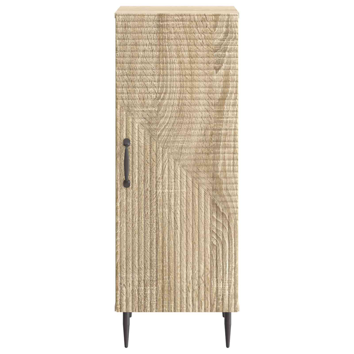 vidaXL Sideboard Sonoma Oak 33 x 34.5 x 89.5 cm Engineered Wood