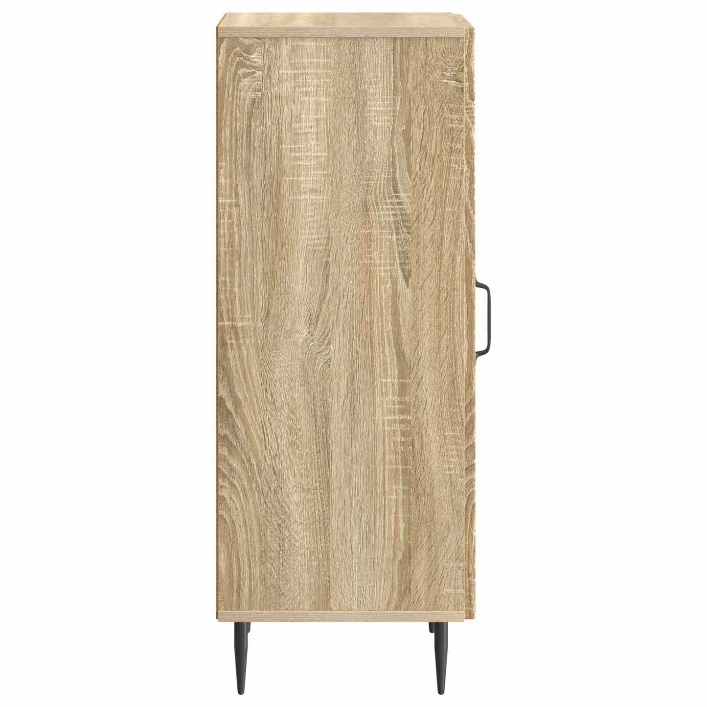 vidaXL Sideboard Sonoma Oak 33 x 34.5 x 89.5 cm Engineered Wood