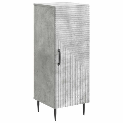 vidaXL Sideboard Concrete Grey 33 x 34.5 x 89.5 cm Engineered Wood