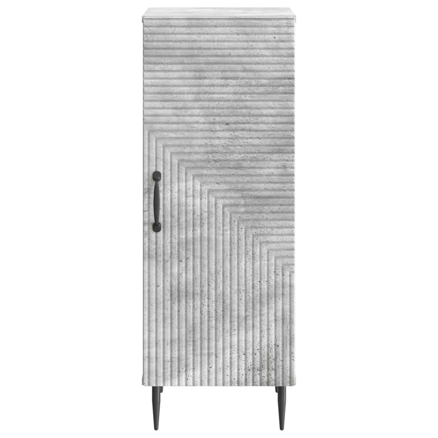 vidaXL Sideboard Concrete Grey 33 x 34.5 x 89.5 cm Engineered Wood