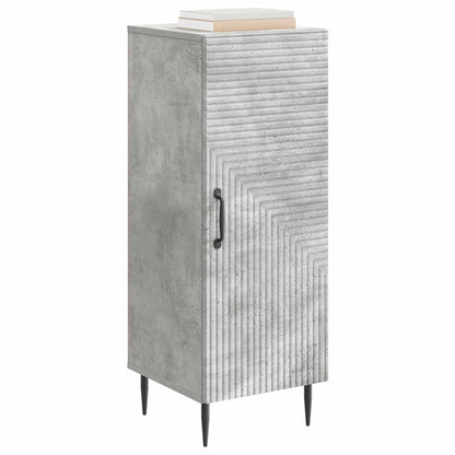 vidaXL Sideboard Concrete Grey 33 x 34.5 x 89.5 cm Engineered Wood