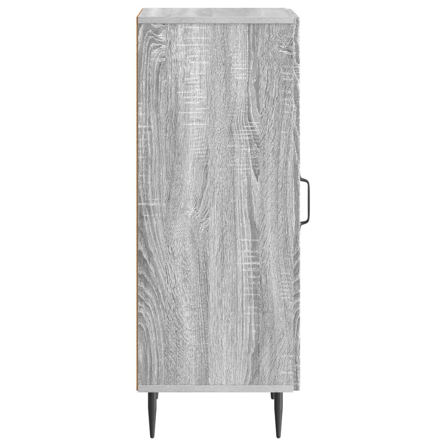 vidaXL Sideboard Grey Sonoma 33 x 34.5 x 89.5 cm Engineered Wood