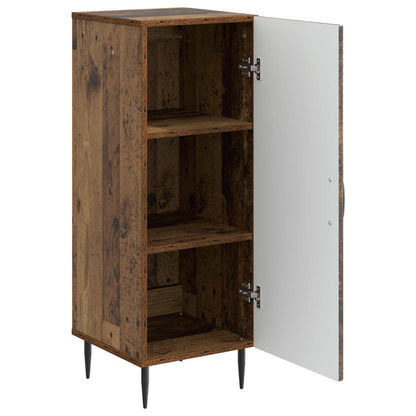 vidaXL Sideboard Old Wood 33 x 34.5 x 89.5 cm Engineered Wood