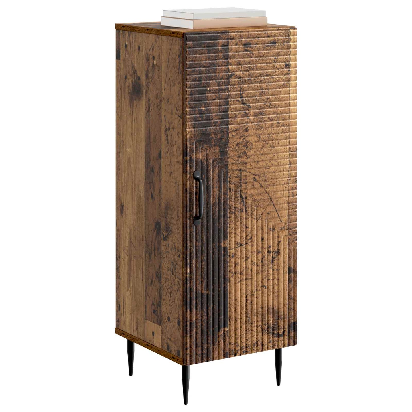 vidaXL Sideboard Old Wood 33 x 34.5 x 89.5 cm Engineered Wood