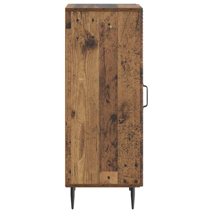 vidaXL Sideboard Old Wood 33 x 34.5 x 89.5 cm Engineered Wood
