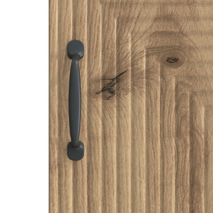 vidaXL Sideboard Artisan Oak 33 x 34.5 x 89.5 cm Engineered Wood