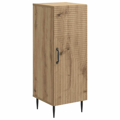 vidaXL Sideboard Artisan Oak 33 x 34.5 x 89.5 cm Engineered Wood