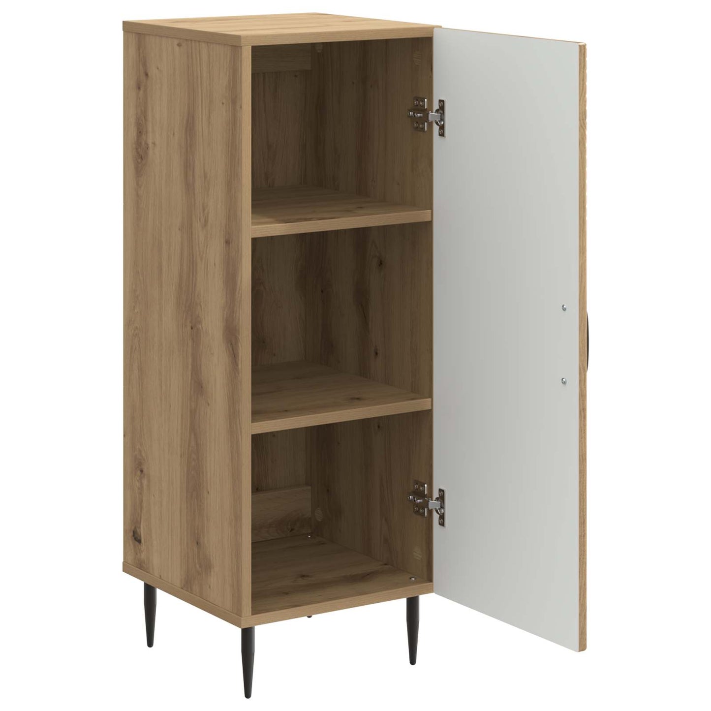 vidaXL Sideboard Artisan Oak 33 x 34.5 x 89.5 cm Engineered Wood