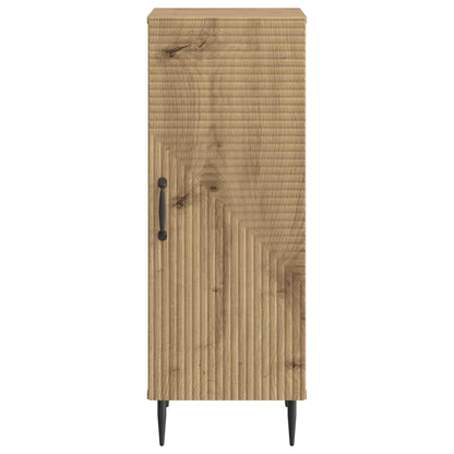 vidaXL Sideboard Artisan Oak 33 x 34.5 x 89.5 cm Engineered Wood