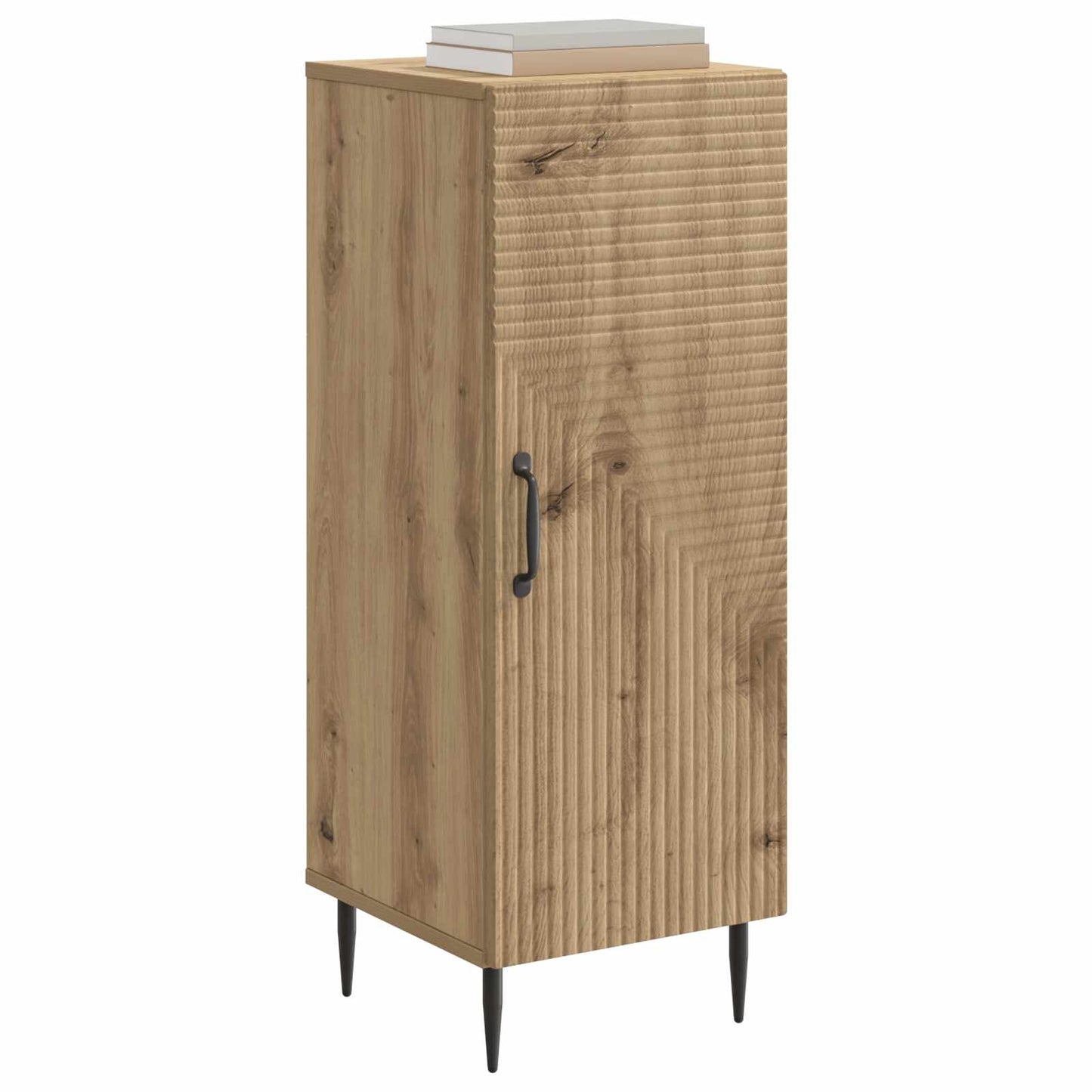 vidaXL Sideboard Artisan Oak 33 x 34.5 x 89.5 cm Engineered Wood