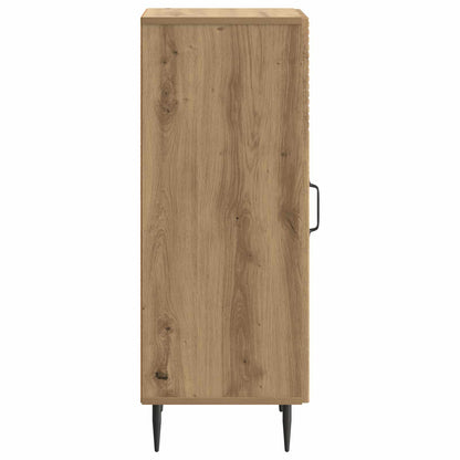 vidaXL Sideboard Artisan Oak 33 x 34.5 x 89.5 cm Engineered Wood