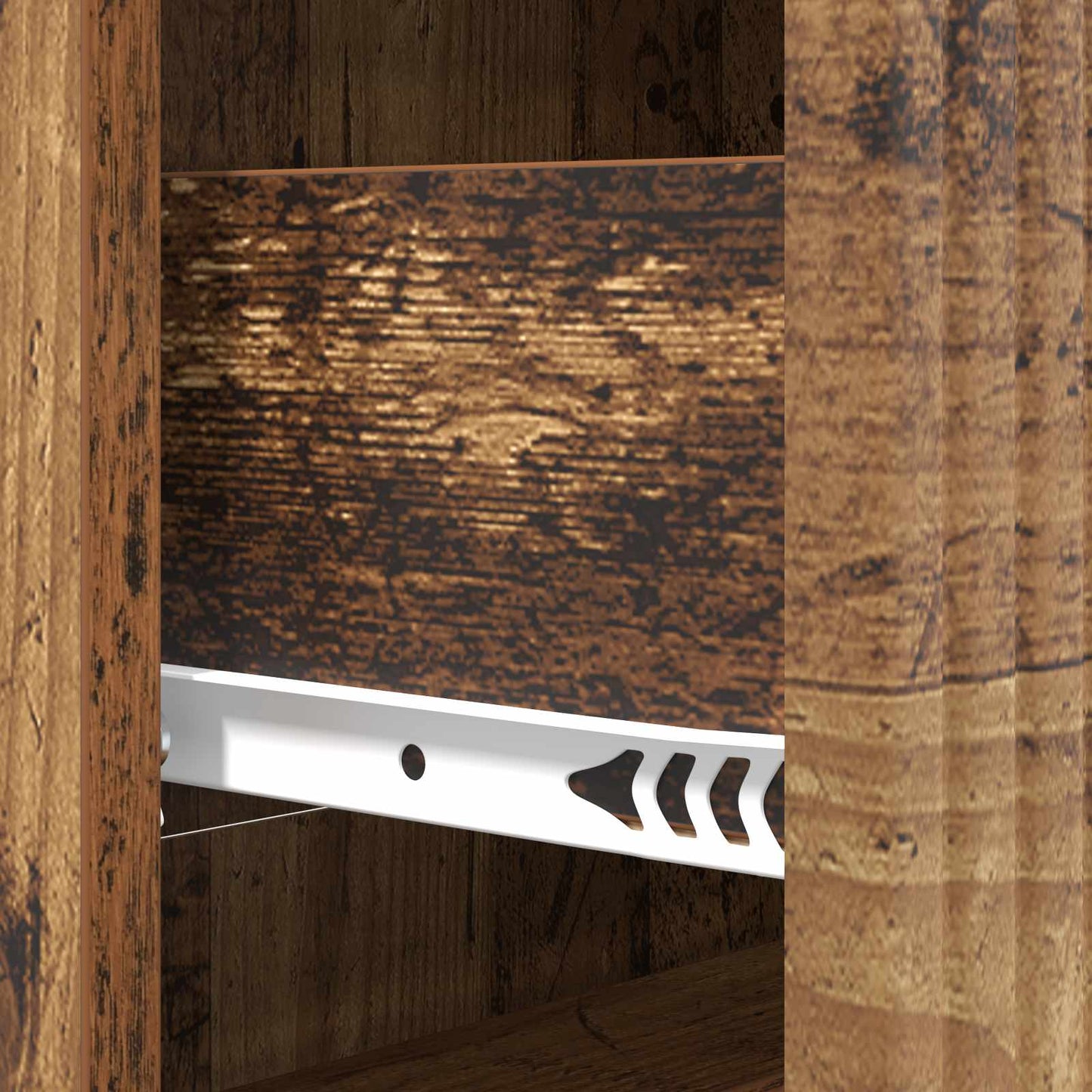 vidaXL Drawer Cabinet Old Wood 66 x 34.5 x 89.5 cm Engineered Wood