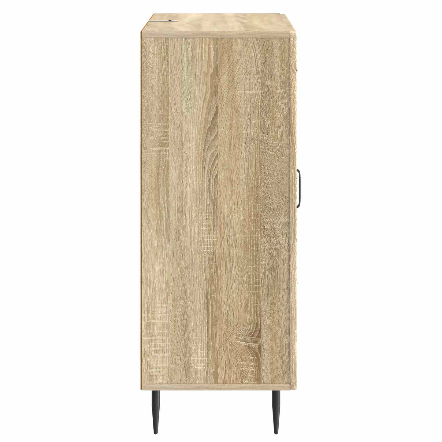 vidaXL Sideboard Sonoma Oak 66 x 34.5 x 89.5 cm Engineered Wood