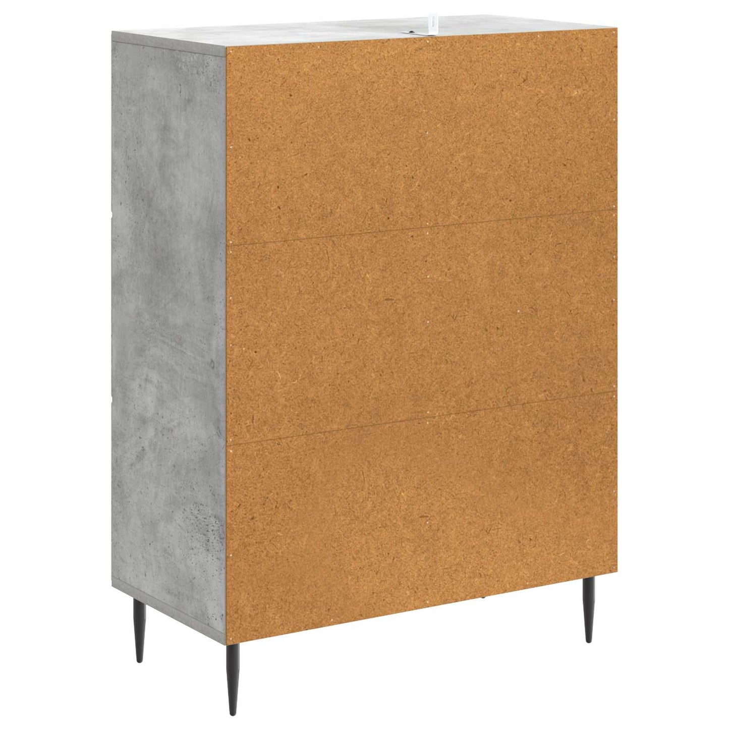 vidaXL Sideboard Concrete Grey 66 x 34.5 x 89.5 cm Engineered Wood