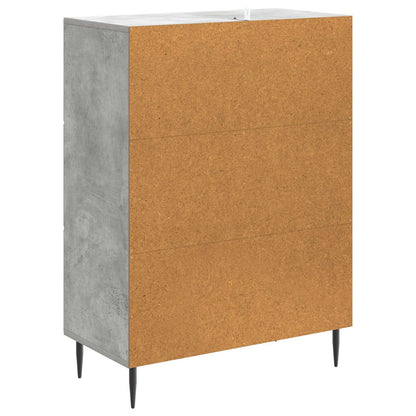 vidaXL Sideboard Concrete Grey 66 x 34.5 x 89.5 cm Engineered Wood