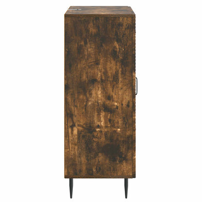 vidaXL Sideboard Smoked Oak 66 x 34.5 x 89.5 cm Engineered Wood