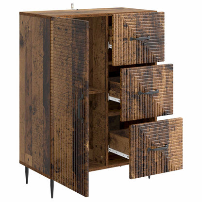 vidaXL Sideboard Old Wood 66 x 34.5 x 89.5 cm Engineered Wood