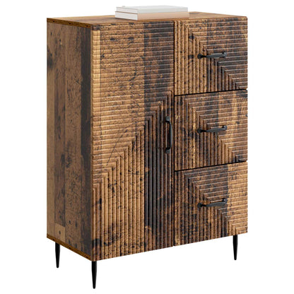 vidaXL Sideboard Old Wood 66 x 34.5 x 89.5 cm Engineered Wood