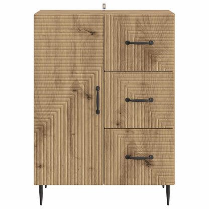vidaXL Sideboard Artisan Oak 66 x 34.5 x 89.5 cm Engineered Wood