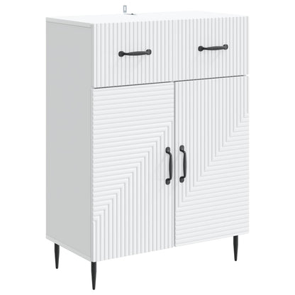 vidaXL Sideboard White 66 x 34.5 x 89.5 cm Engineered Wood