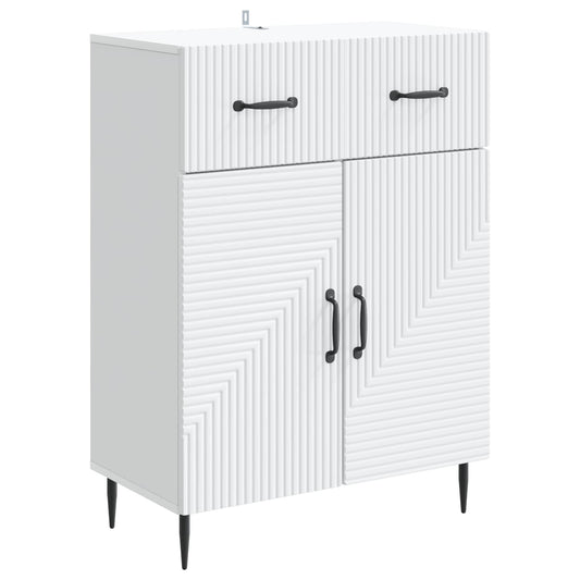 vidaXL Sideboard White 66 x 34.5 x 89.5 cm Engineered Wood